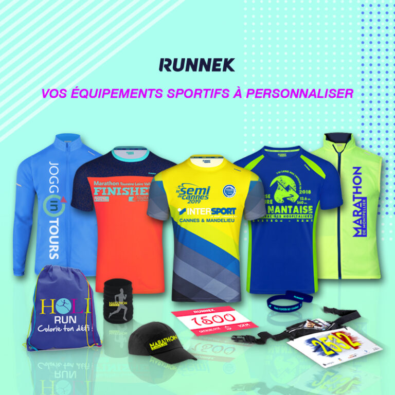 Runnek, équipement running personnalisé