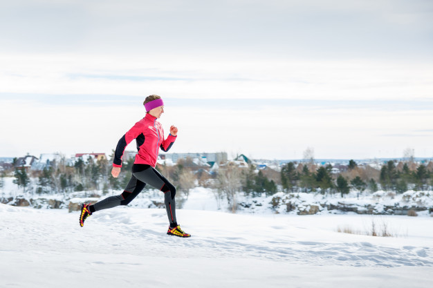 Courir en hiver