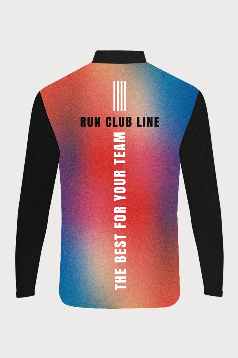 Polo Athlétisme manches longues zippé Runnek
