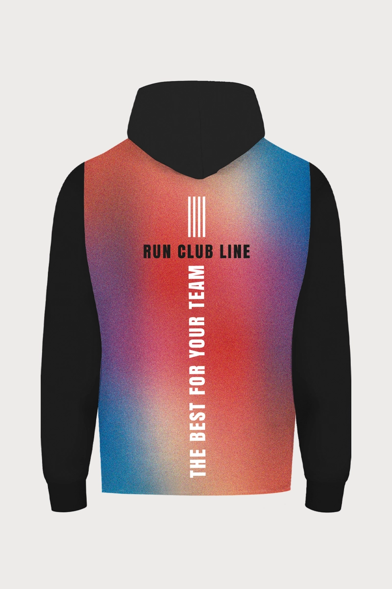 Sweat-shirt Athlétisme à capuche zippé Runnek