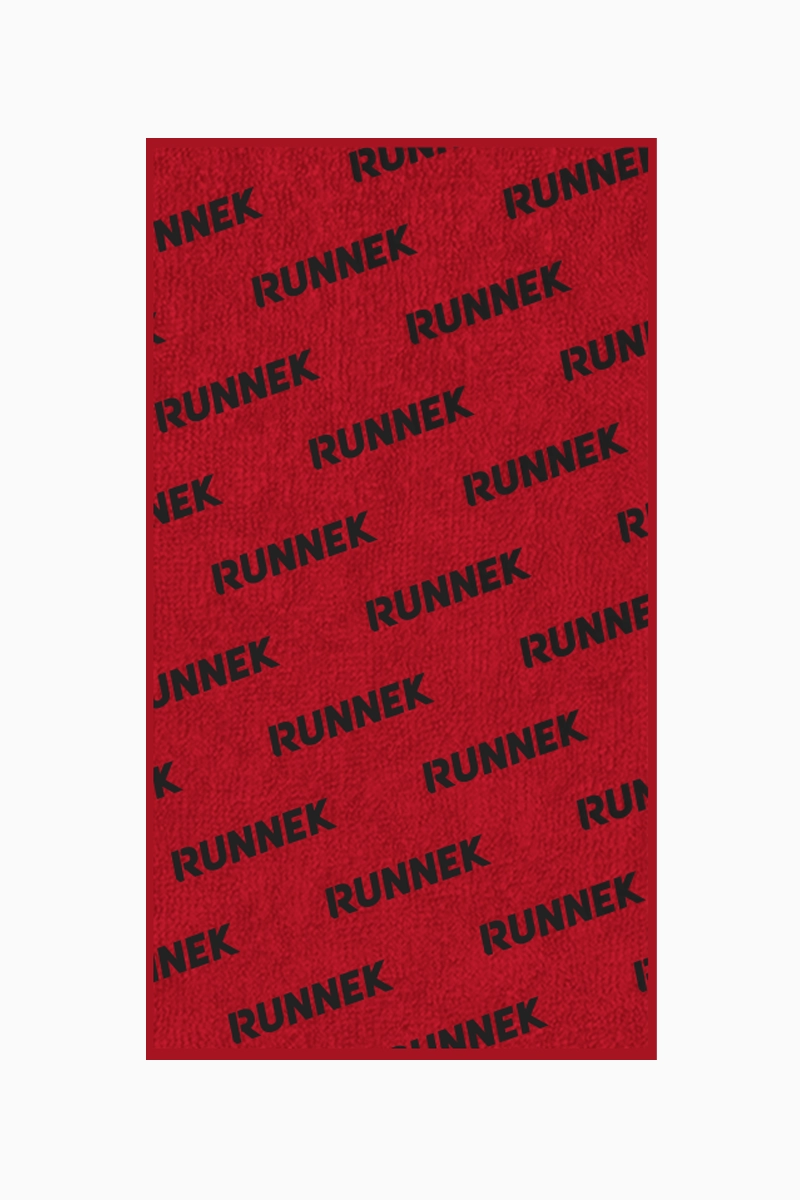 Serviette en coton Runnek CUSTOM