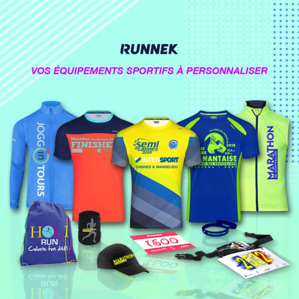 Runnek, équipement running personnalisé