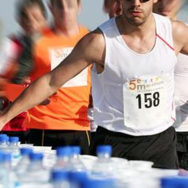 Ravitaillement course à pied