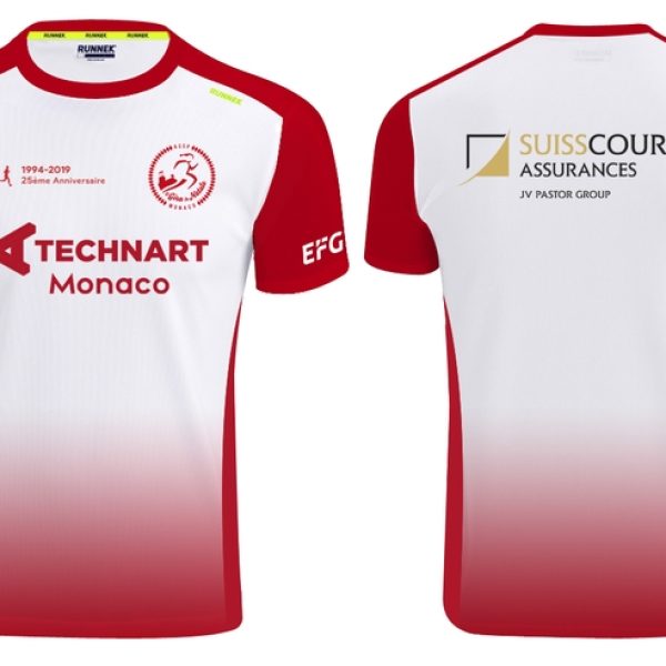 Maillot running personnalisé sur mesure